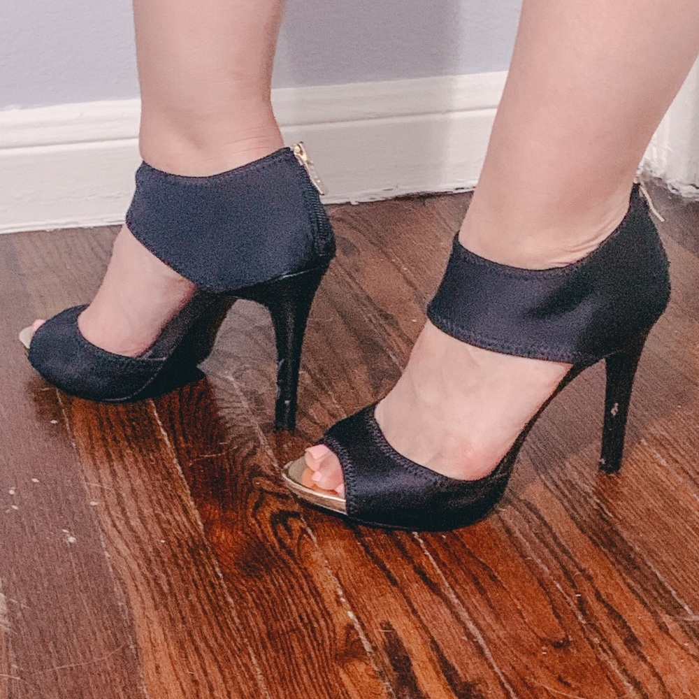 Black heels
